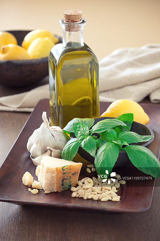 香蒜酱配料图片素材