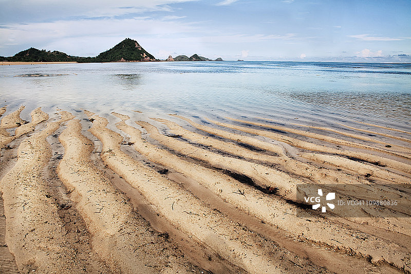 白色沙滩图片素材