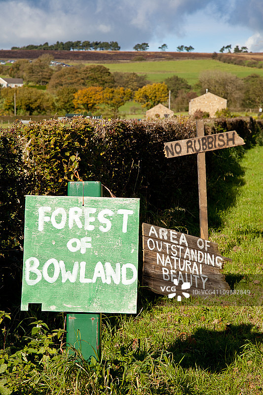 鲍兰森林欢迎标语图片素材