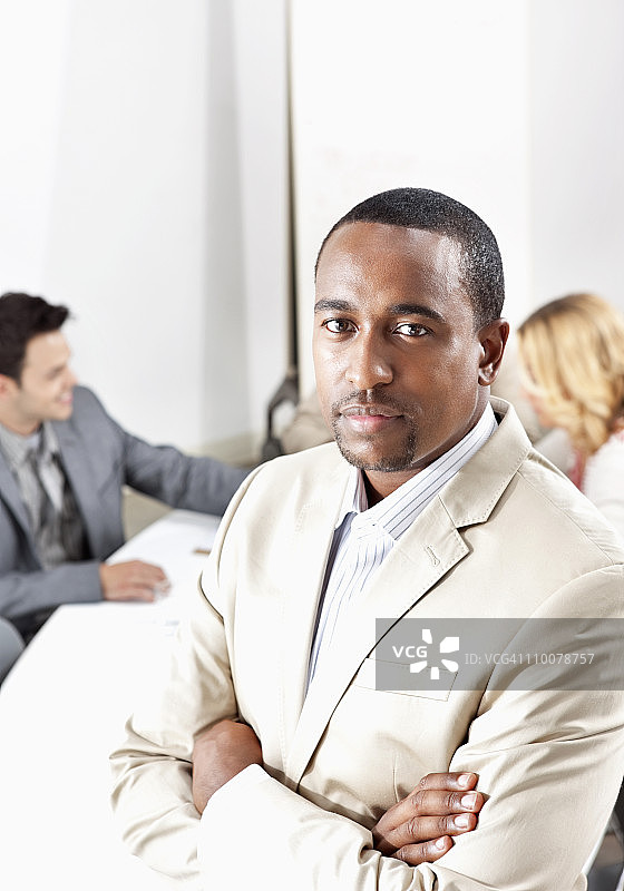 商务人士肖像图片素材