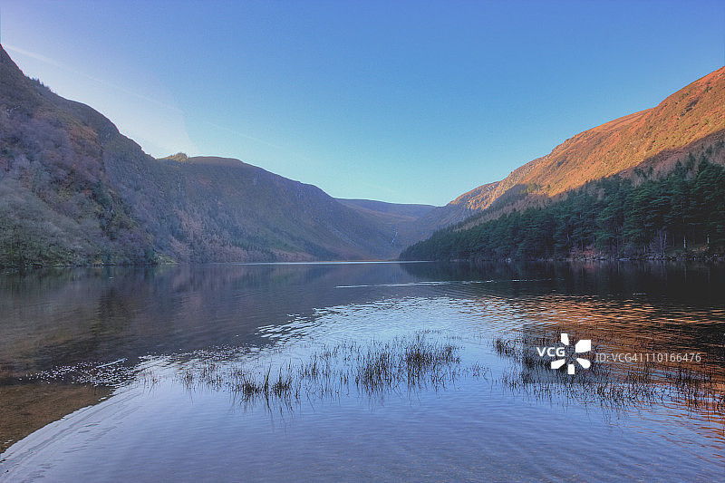 爱尔兰格兰达洛上湖图片素材