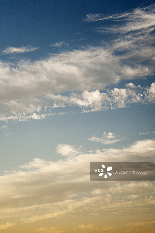 日落时分的壮丽天空图片素材