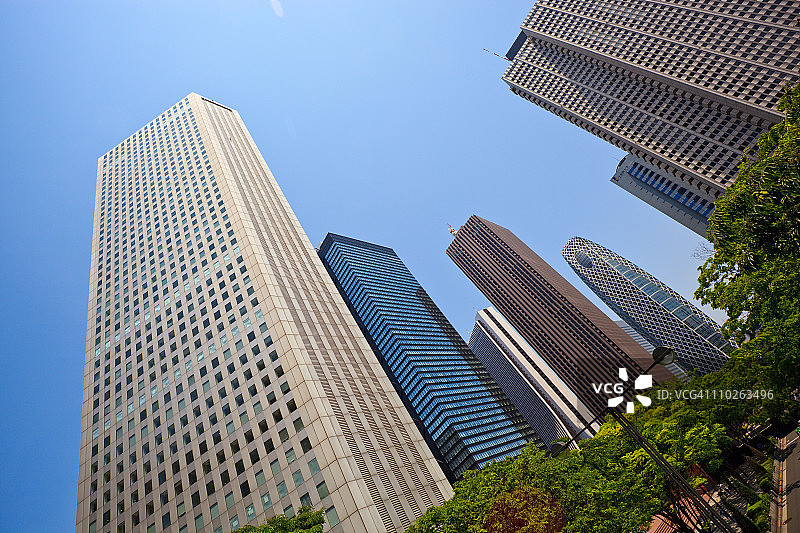 新宿的摩天大楼图片素材