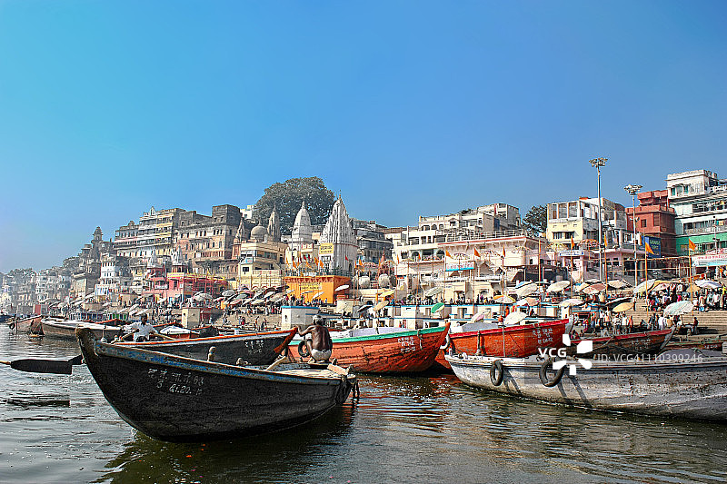 从船上拍摄的达萨斯瓦梅朵河坛图片素材