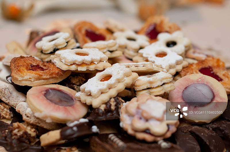 德国圣诞饼干图片素材