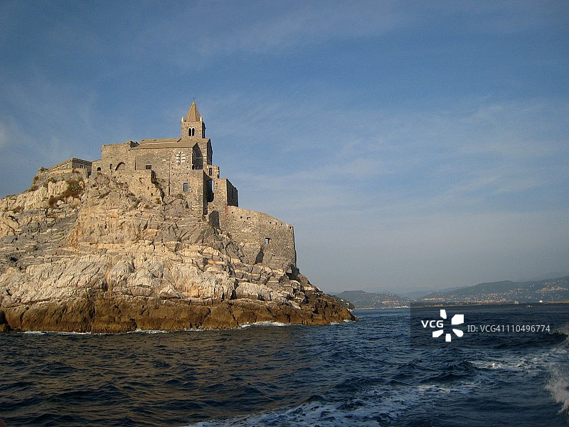 韦内雷港的圣彼得罗教堂图片素材