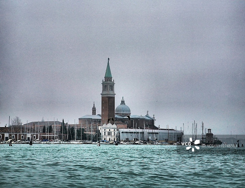 威尼斯圣乔治岛图片素材