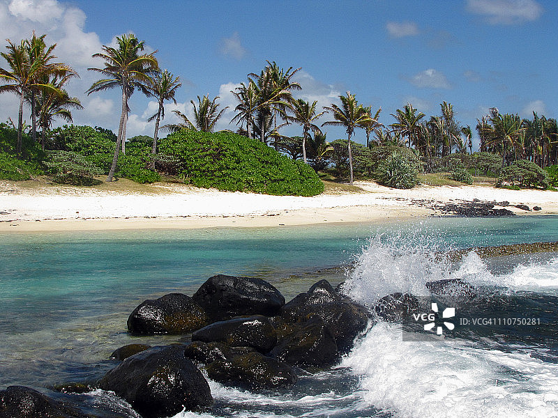 可可海滩图片素材