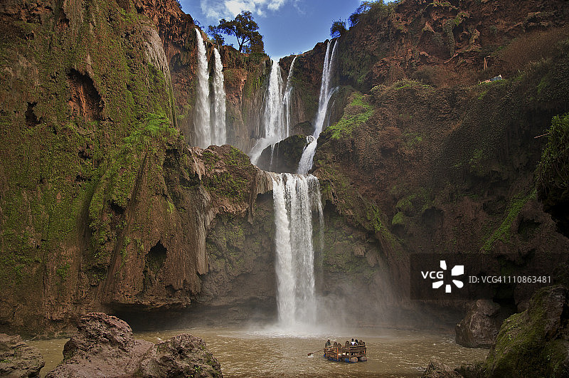 奥祖德瀑布图片素材