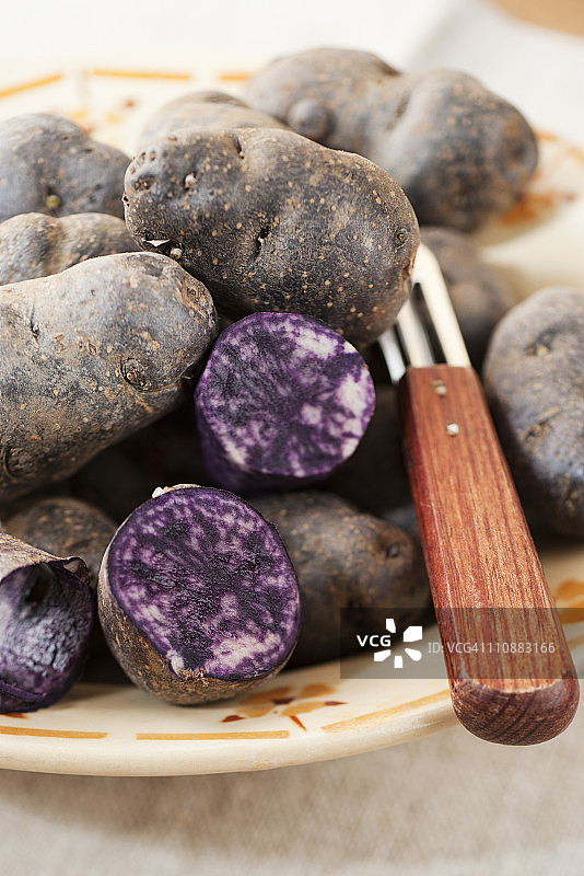 紫土豆图片素材