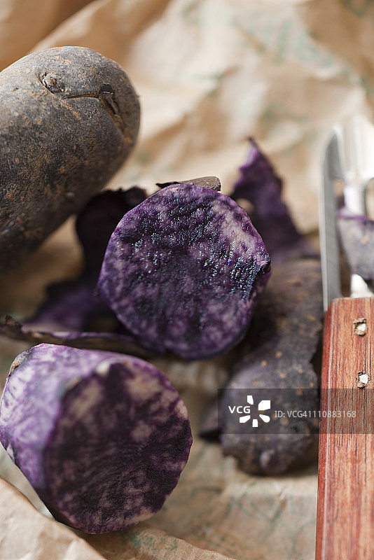 紫土豆图片素材