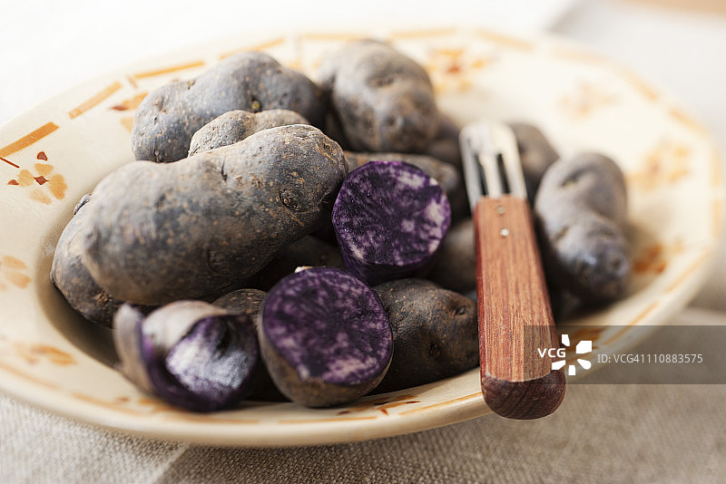 紫土豆图片素材