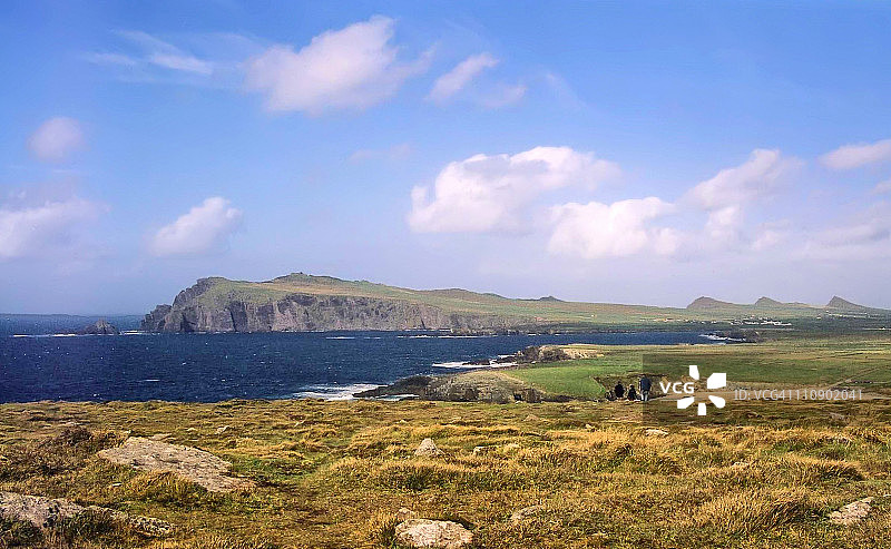 丁格尔半岛三姐妹峰图片素材