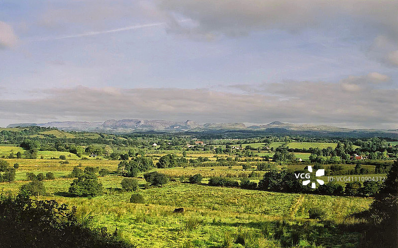 从基拉努梅里看到的莱特里姆乡村图片素材