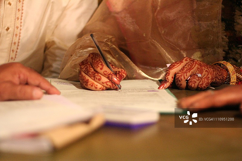 婚礼签名图片素材