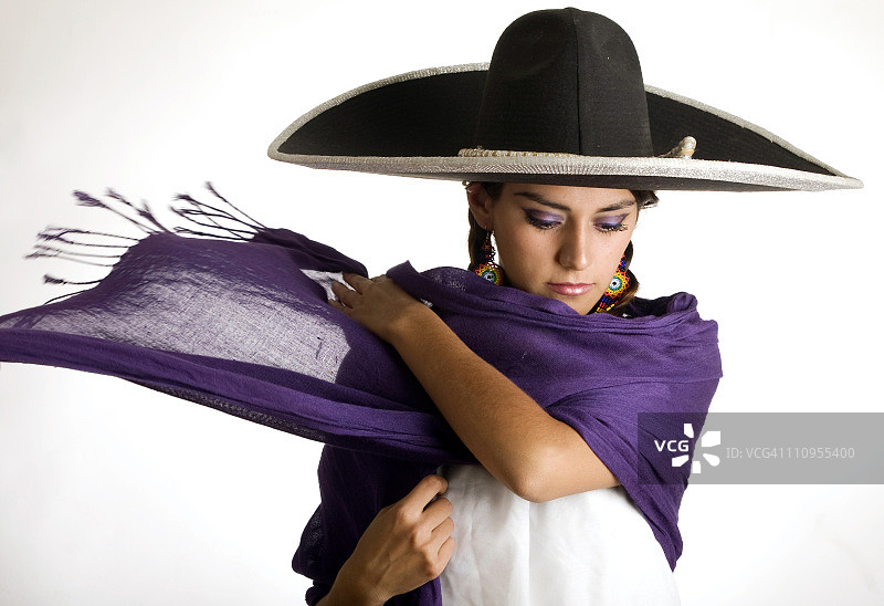 墨西哥女人图片素材