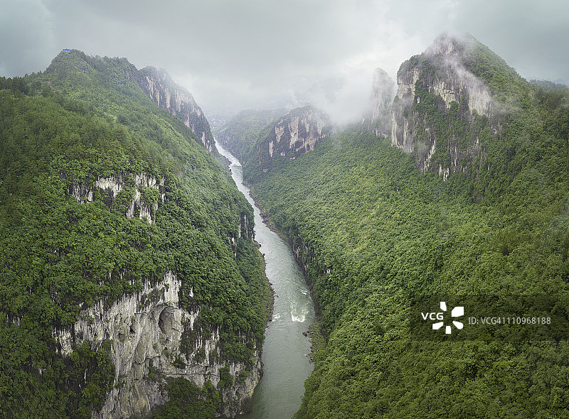 浏阳河，湖南，中国图片素材