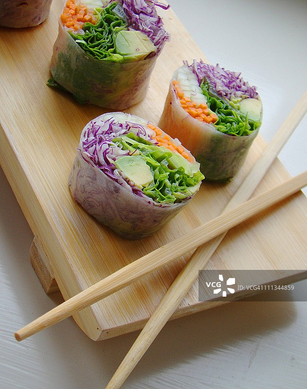 蔬菜卷图片素材