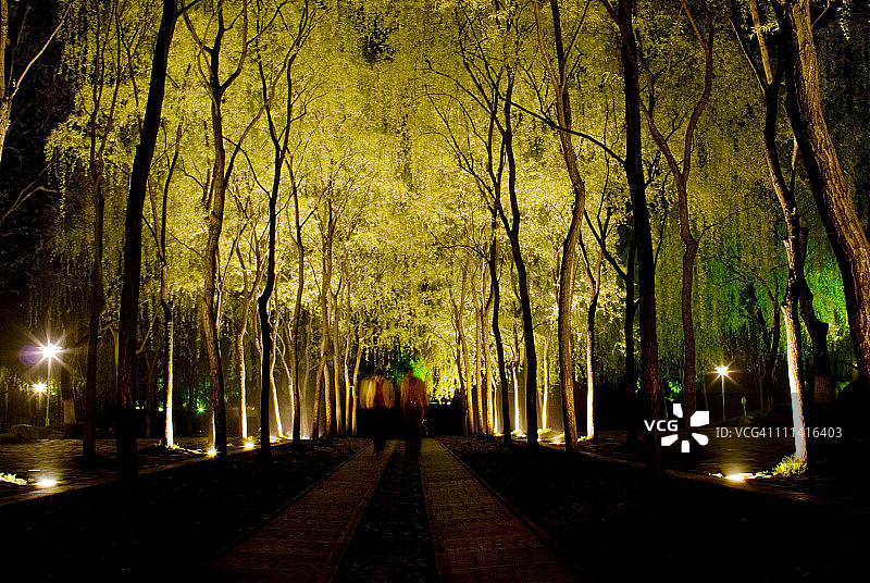 杭州夜景图片素材