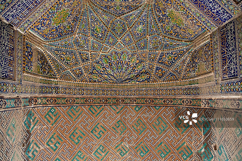 谢尔·多尔清真寺的马赛克图片素材