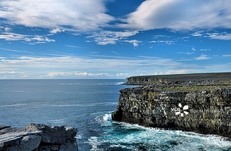 阿伦群岛悬崖图片素材