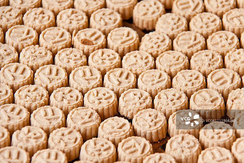 中国香港大澳的杏仁饼图片素材