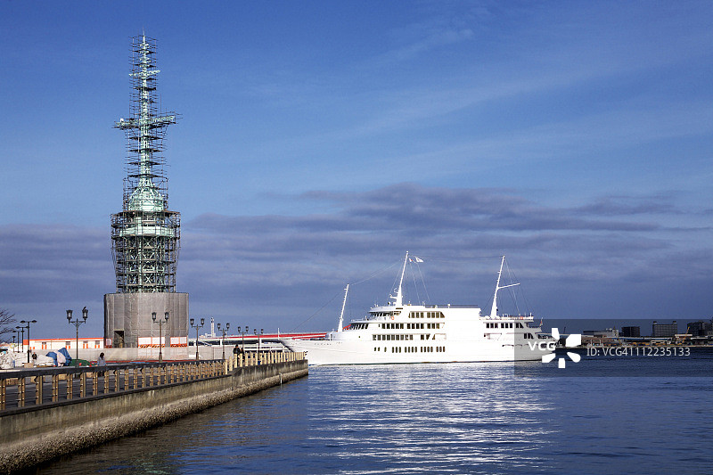 神户港的船只图片素材