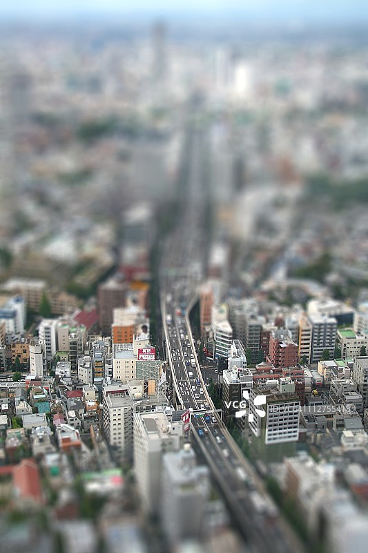 东京公路图片素材
