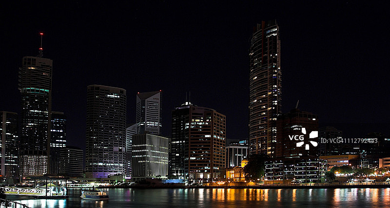 2008年地球一小时活动，澳大利亚昆士兰州布里斯班图片素材