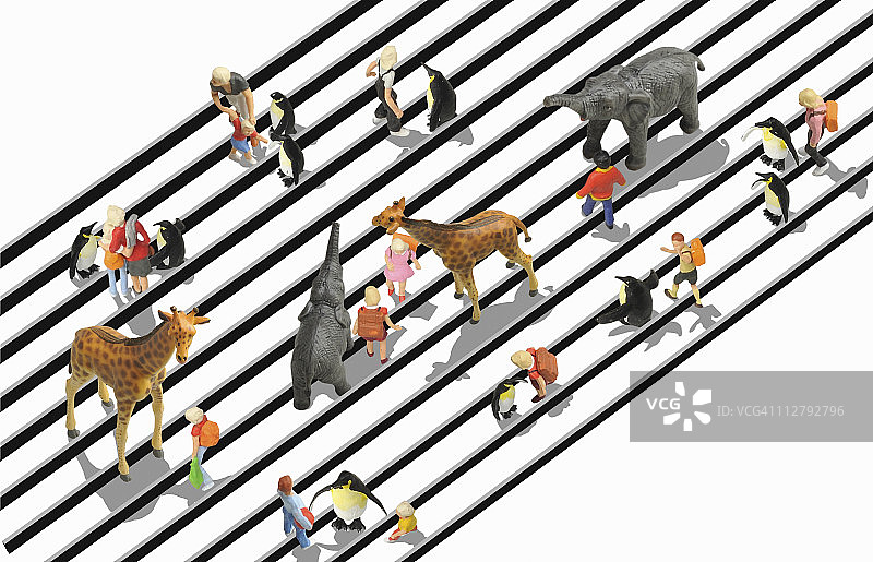 动物的形象和人的形象图片素材