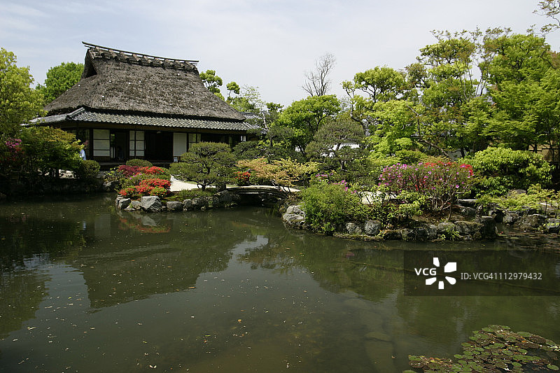 日式花园图片素材