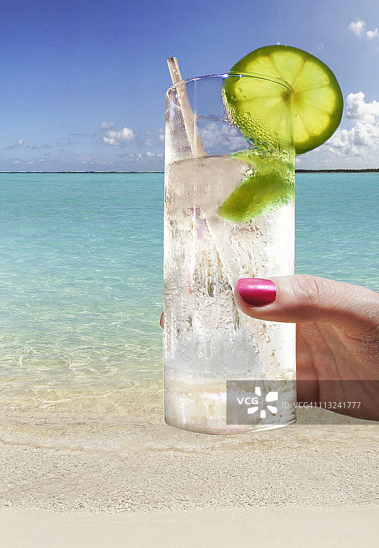 度假饮品图片素材