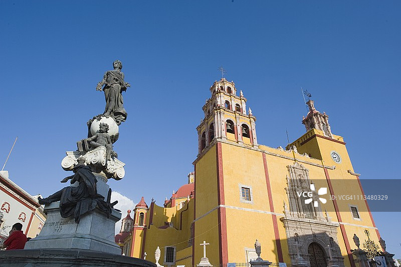 瓜纳华托圣母大教堂，墨西哥瓜纳华托州，联合国教科文组织世界遗产图片素材