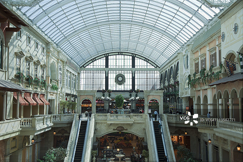 迪拜 Galleria 购物中心图片素材