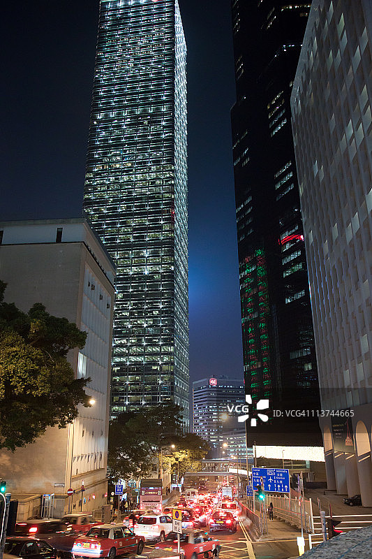 香港的夜晚图片素材
