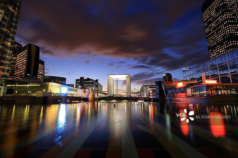 拉德芳斯拱门图片素材