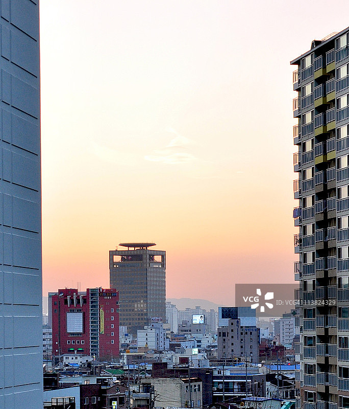 光州日落图片素材