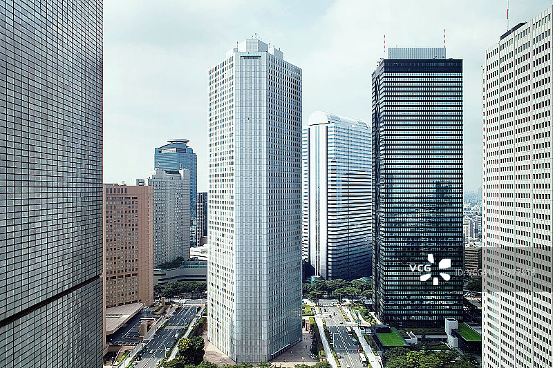 离散城市图片素材