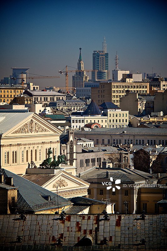 莫斯科城市风光图片素材