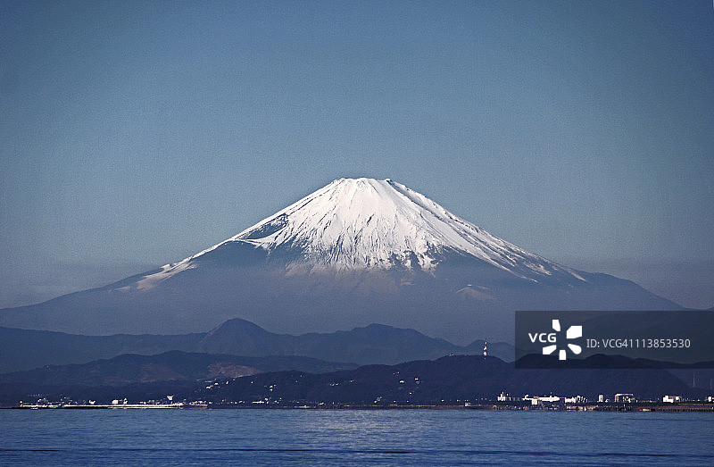 从江之岛眺望富士山图片素材