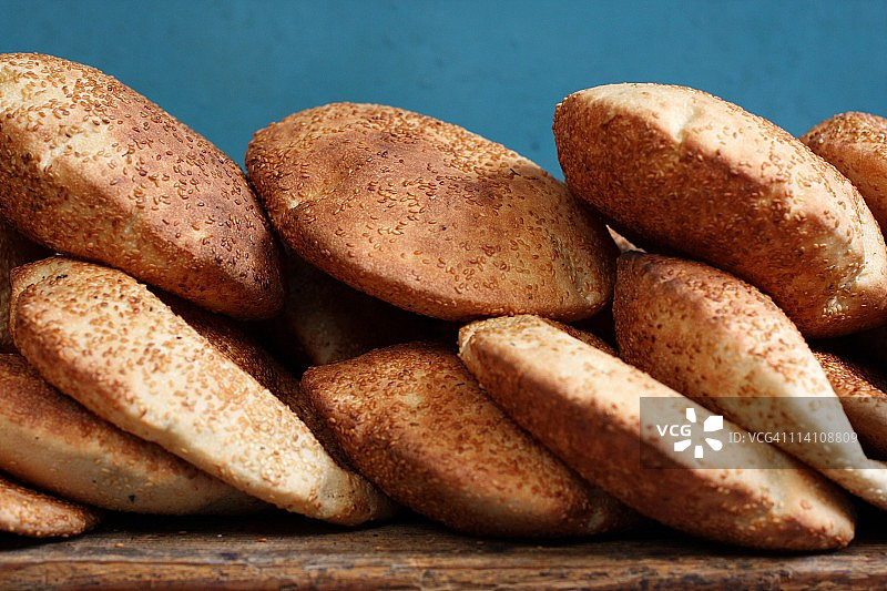 黎巴嫩的黎波里面包店图片素材