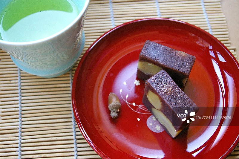 栗子羊羹图片素材