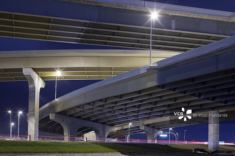 佛罗里达州坦帕高速公路立交桥图片素材