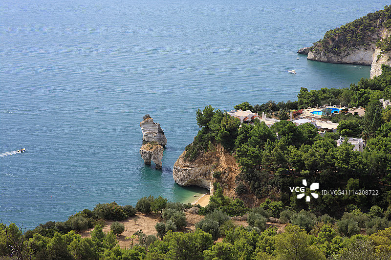 意大利普利亚维埃斯特加尔加诺国家公园图片素材