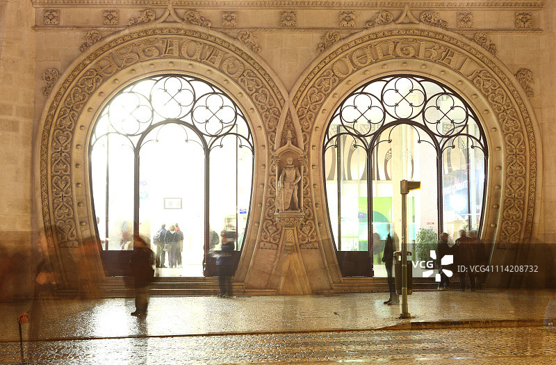 罗西奥车站，里斯本，埃斯特雷马杜拉，葡萄牙图片素材