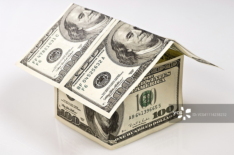 房屋金钱图片素材