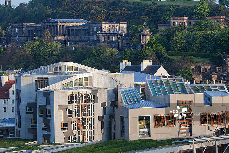 爱丁堡天际线图片素材