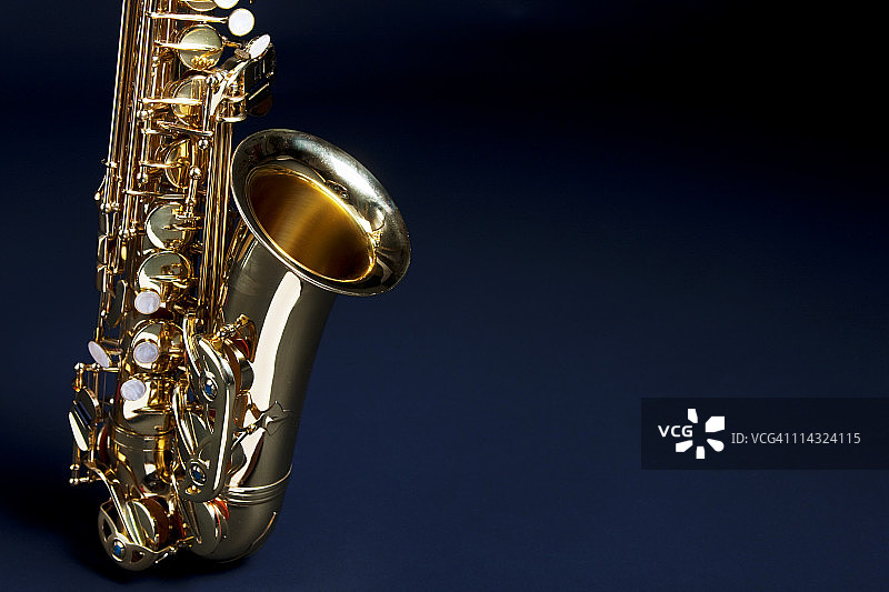 萨克斯风留白图片素材