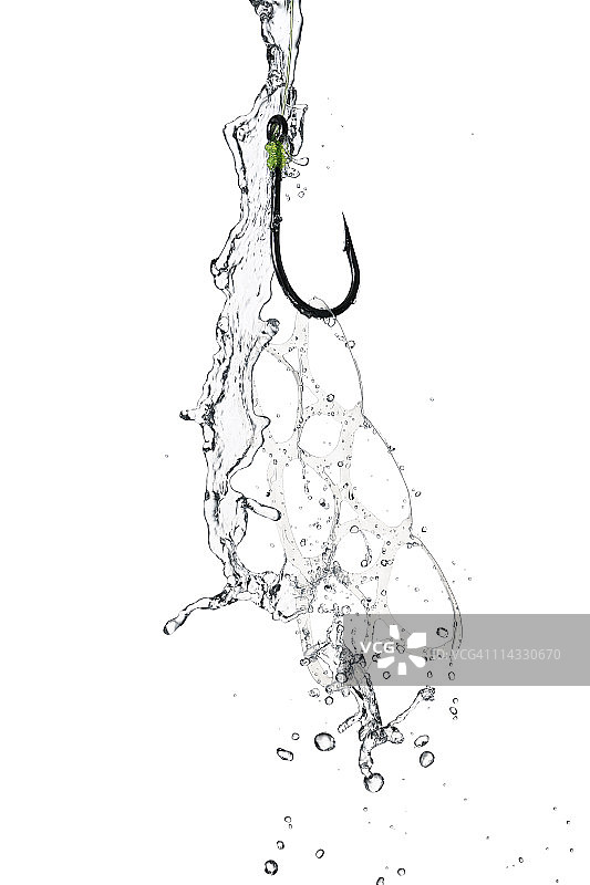 挂在饮料罐塑料环六件装支架上图片素材