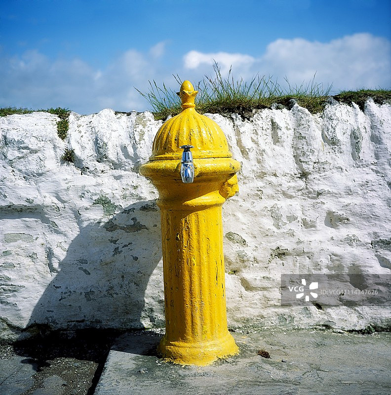 爱尔兰科克郡巴利科顿传统水泵图片素材